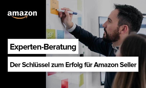 Amazon Seller arbeitet mit Berater an der Optimierung seiner Produktlistings, Seven Bytes Media