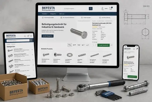 Beispiel-Onlineshop Befestigungstechnik