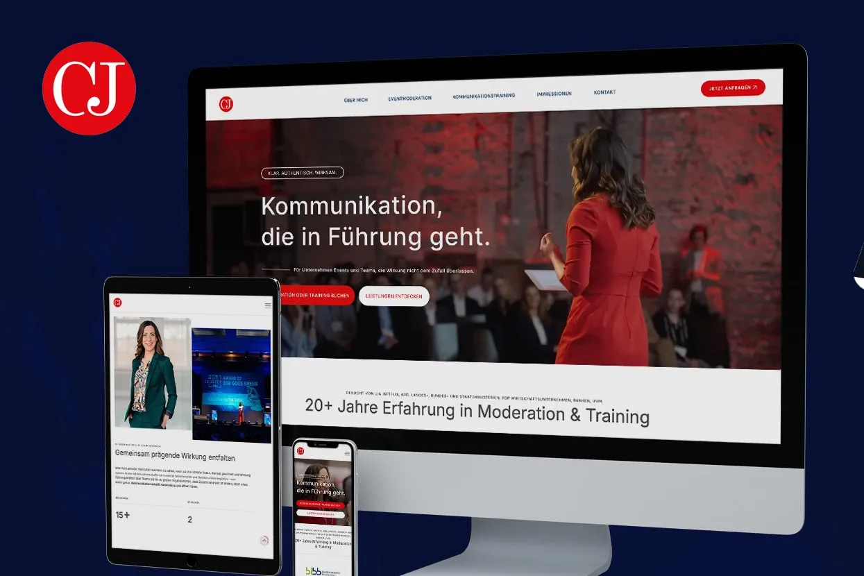 Referenzprojekt Carina Jantsch von Seven Bytes Media
