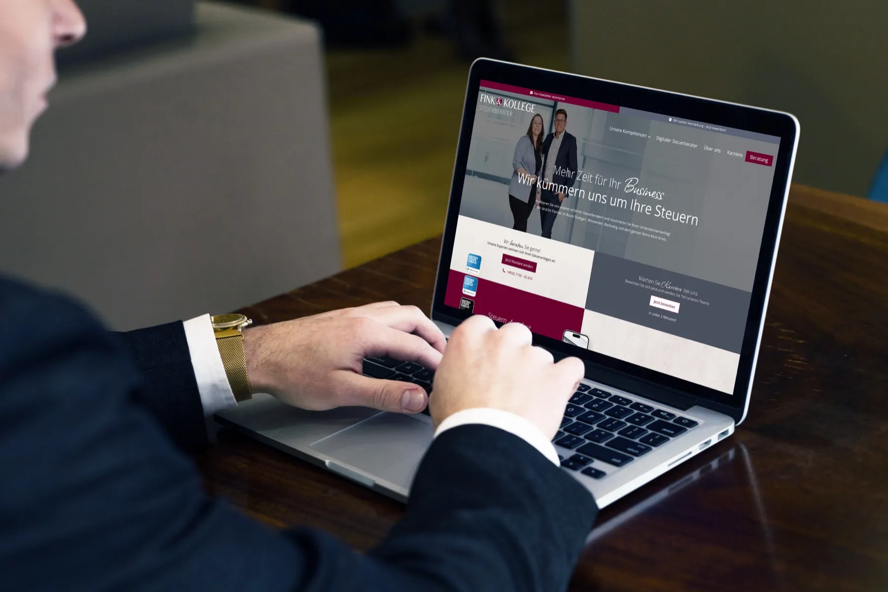 Fink & Kollege, Referenz von Seven Bytes Media