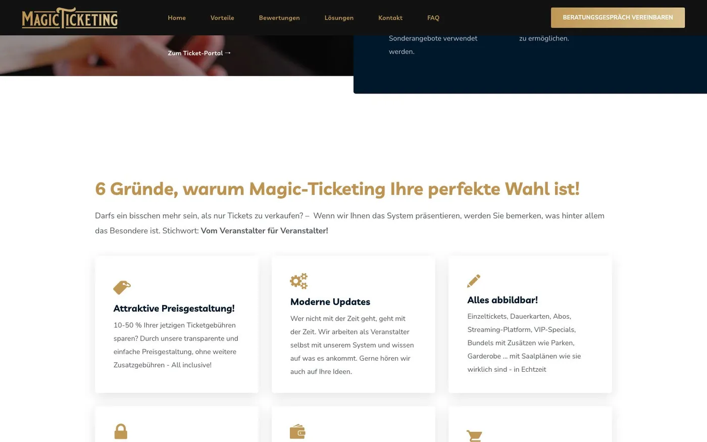 Magic Ticketing 6 Gründe für Magic Ticketing
