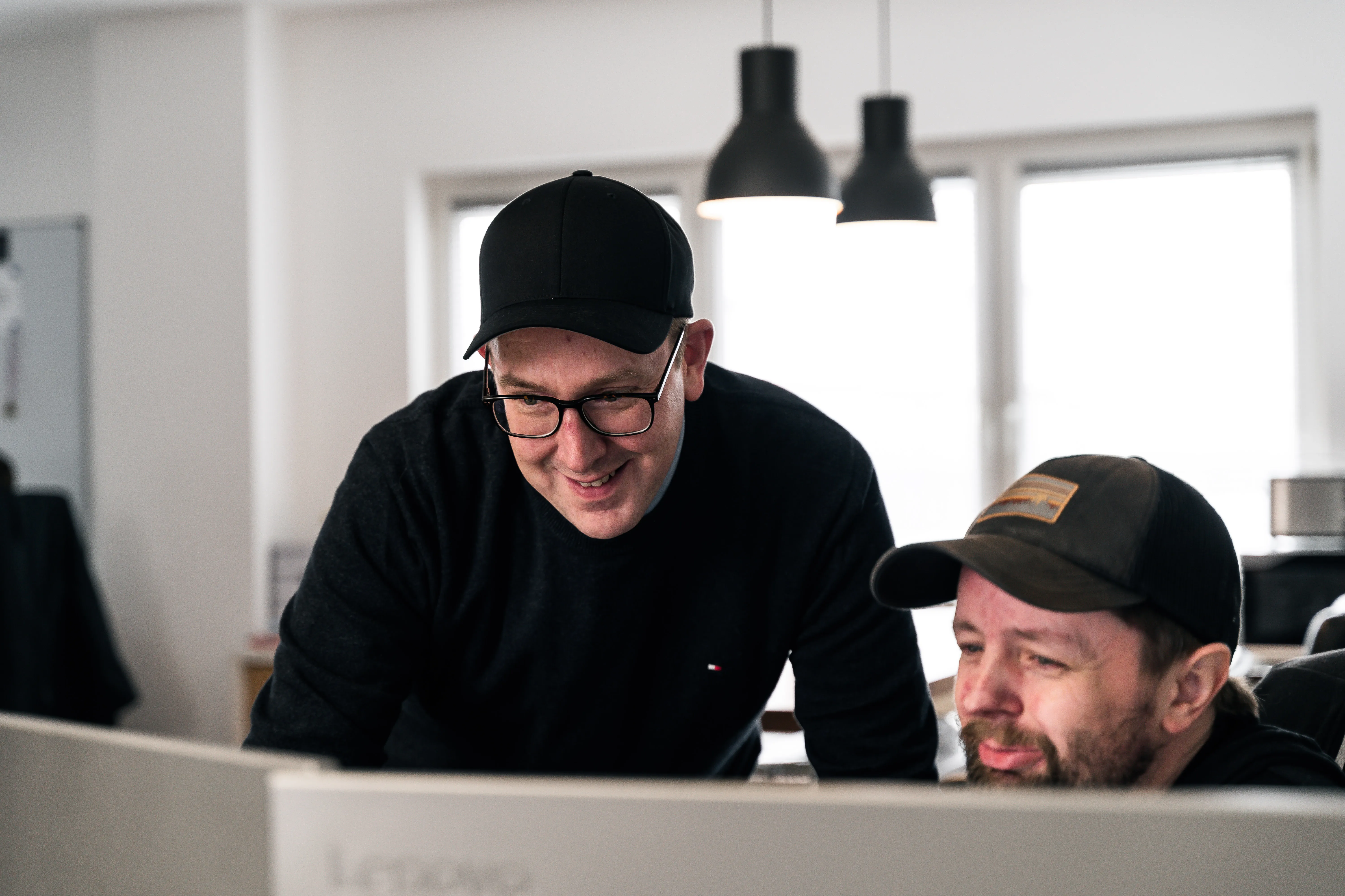 Entwickler bei der Zusammenarbeit