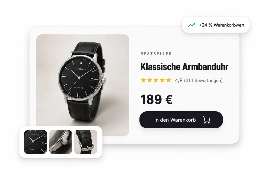 Conversion-optimierte Produktseiten