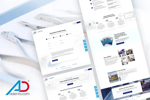 Website-Referenz Adenta