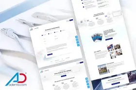 Adenta, Corporate Website Medizintechnik