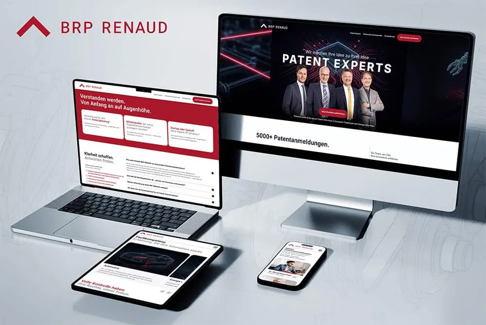 Website-Referenz BRP Renaud von Seven Bytes Media