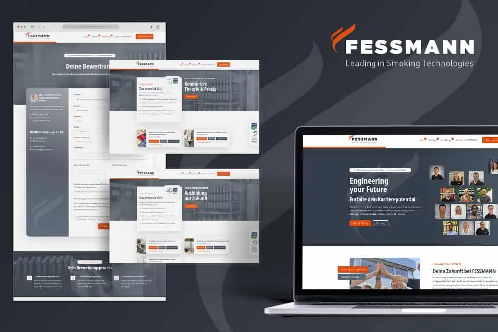 FESSMANN Karriereportal: Karriereseite eines Maschinenbau-Unternehmens