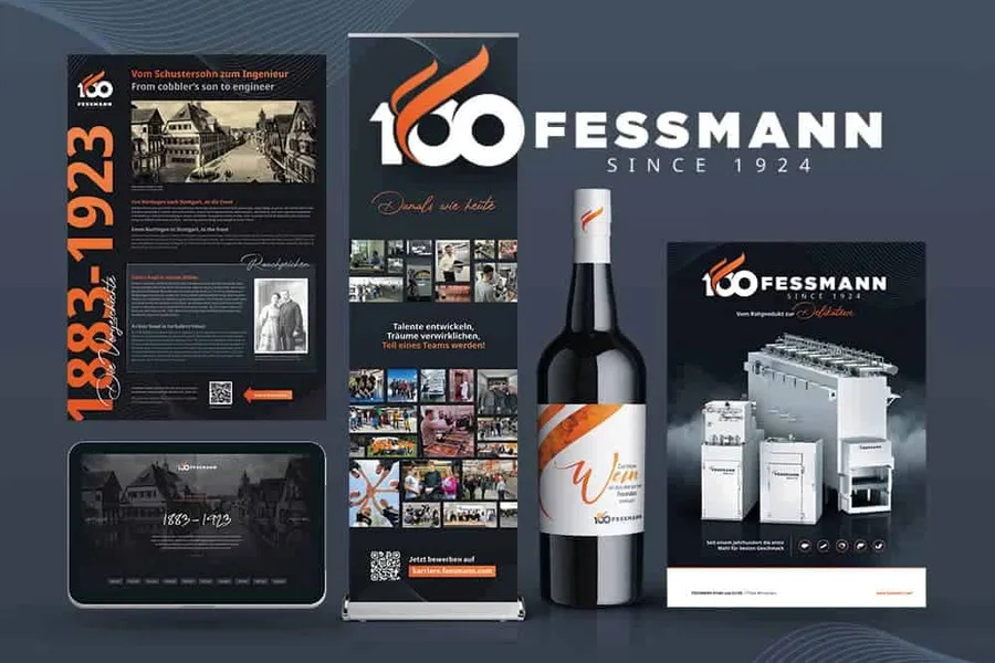 Website-Referenz FESSMANN 100 Jahre, Seven Bytes Media