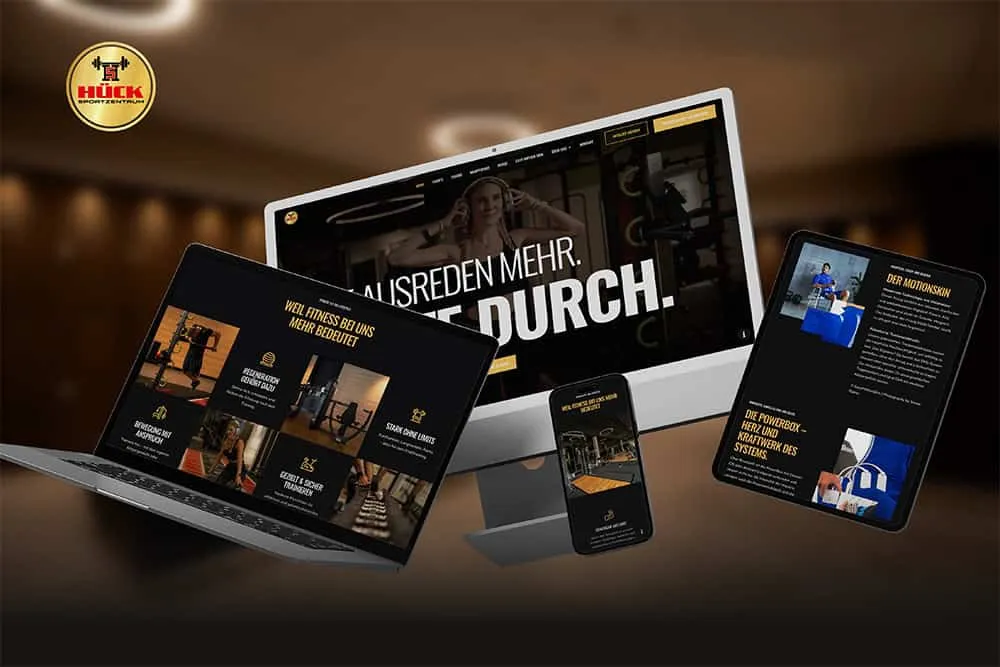 Website-Referenz Sportzentrum Hück von Seven Bytes Media