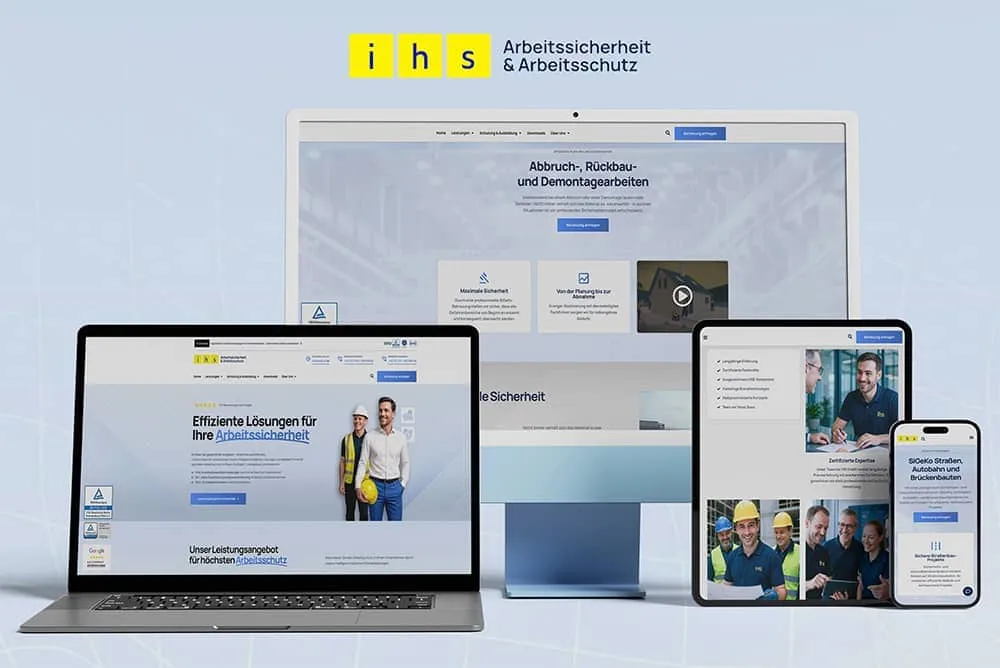 Website-Referenz IHS GmbH von Seven Bytes Media