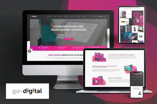 Onlineshop-Referenz KOKE