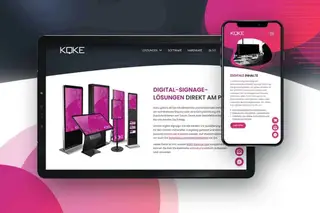 Koke GmbH, Responsive Website