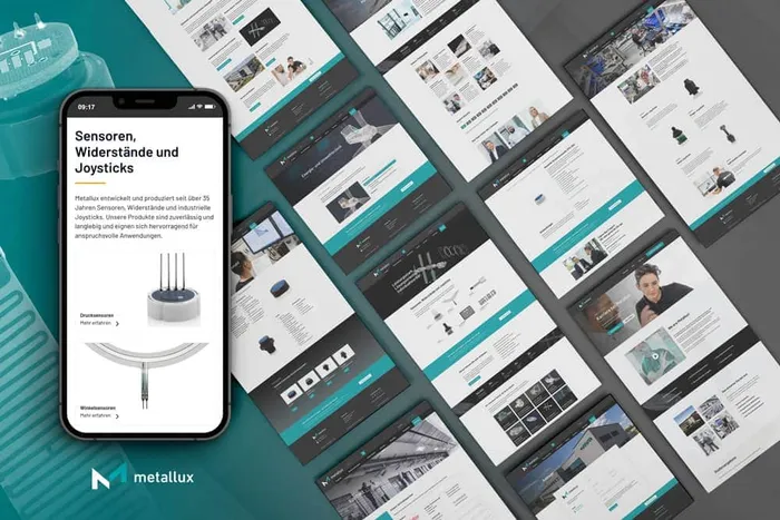 Website-Referenz Metallux AG, Seven Bytes Media, Digitalagentur Winnenden
