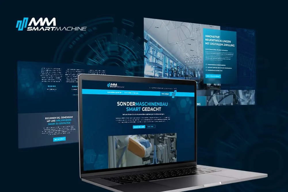 Website-Referenz MM-SmartMachine aus dem Raum Backnang