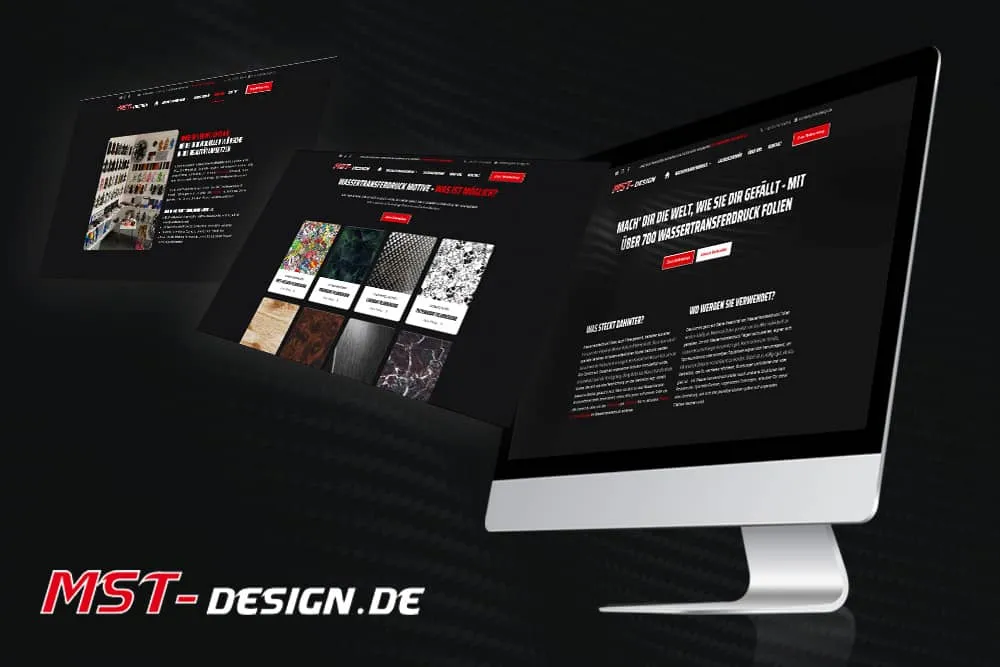 Website-Referenz MST-Design aus dem Raum Schorndorf