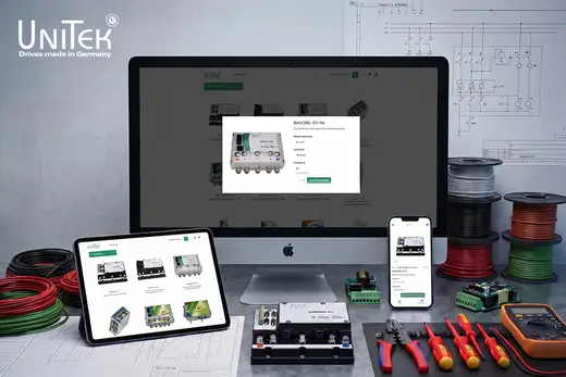 Onlineshop-Referenz UniTek Industrie Elektronik