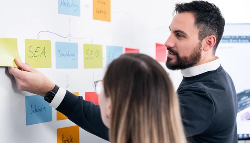 Beratungsgespräch bei Seven Bytes Media