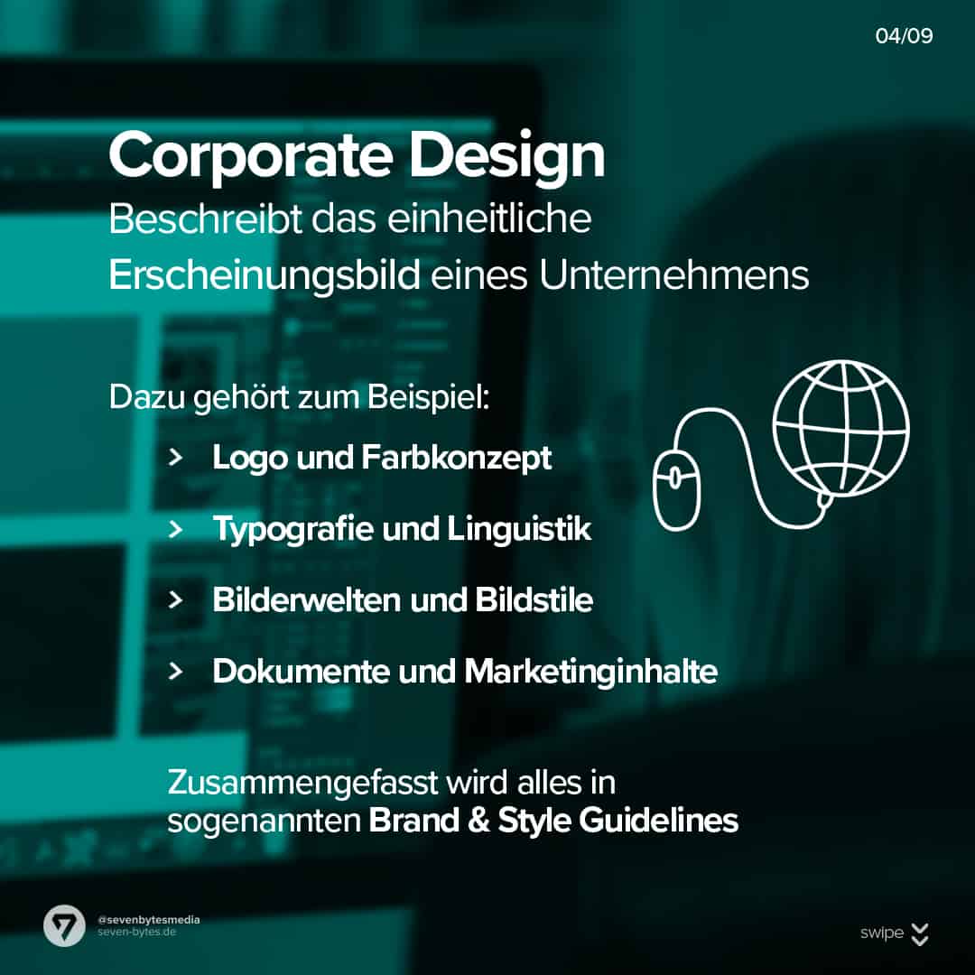 Erklärung Corporate Design